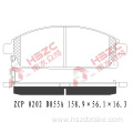 FMSI D855 car ceramic brake pad for Nissan